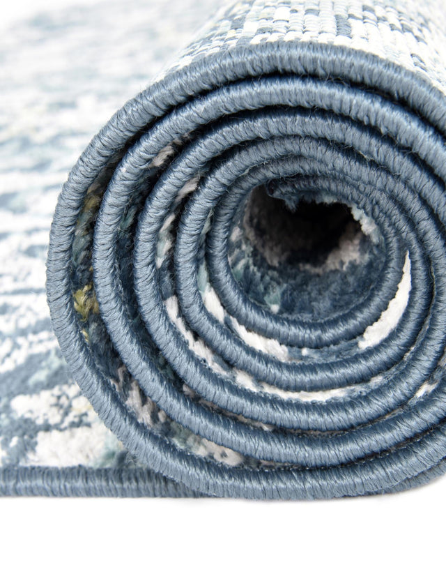Navy Blue 4' 1 x 6' 1 Sumter Rectangle Area Rug Contemporary Durable Easy Clean Carpet for Bedrooms, Living Areas, Dining, Office, Dorms for Sale at Rug Engine