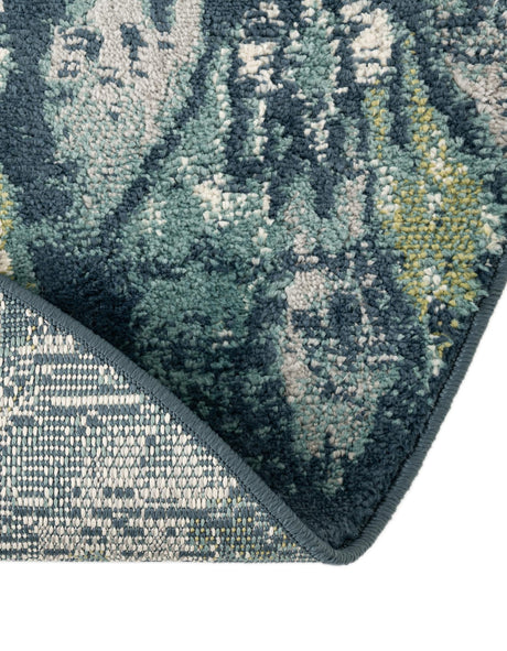 Navy Blue 5' 1 x 5' 1 Sumter Round Area Rug Contemporary Durable Easy Clean Carpet for Bedrooms, Living Areas, Dining, Office, Dorms for Sale at Rug Engine
