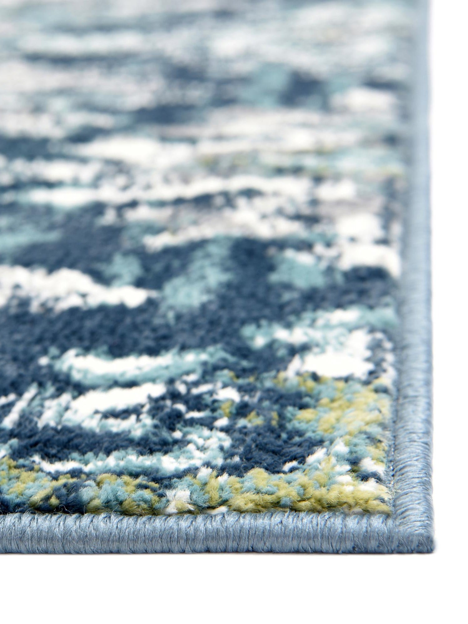Navy Blue 2' 7 x 10' Sumter Runner Area Rug Contemporary Durable Easy Clean Carpet for Bedrooms, Living Areas, Dining, Office, Dorms for Sale at Rug Engine