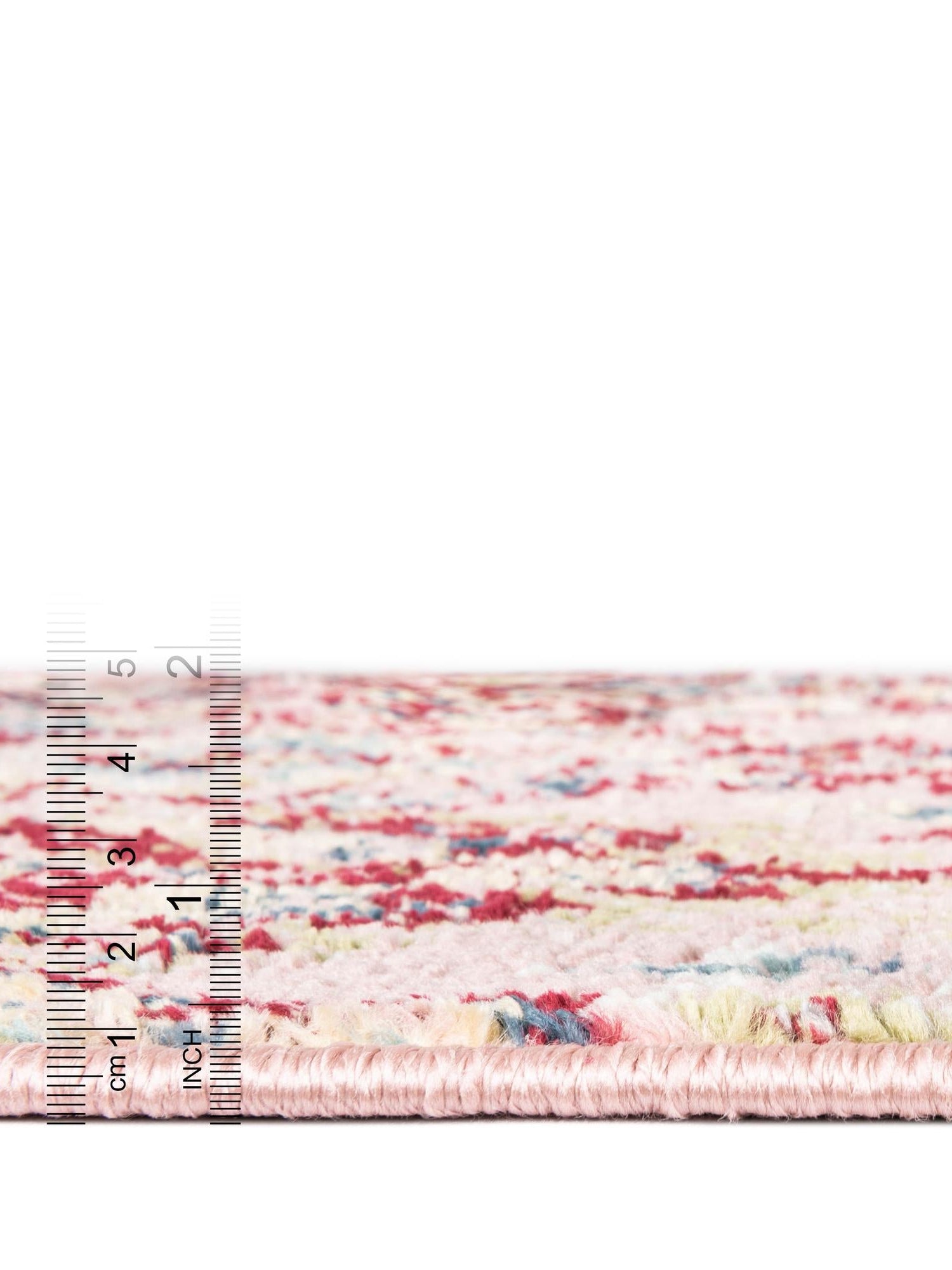Pink 9' x 12' Sumter Rectangle Area Rug Contemporary Durable Easy Clean Carpet for Bedrooms, Living Areas, Dining, Office, Dorms for Sale at Rug Engine
