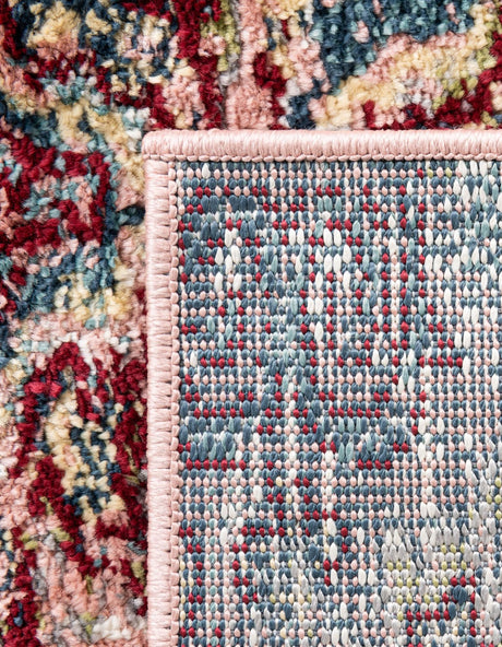 Pink 5' 1 x 8' Sumter Rectangle Area Rug Contemporary Durable Easy Clean Carpet for Bedrooms, Living Areas, Dining, Office, Dorms for Sale at Rug Engine