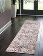 Pink 2' 7 x 10' Sumter Runner Area Rug Contemporary Durable Easy Clean Carpet for Bedrooms, Living Areas, Dining, Office, Dorms for Sale at Rug Engine