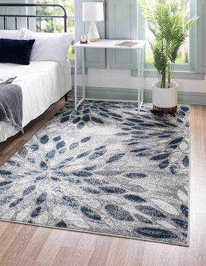 Gray 9' x 12' Sumter Rectangle Area Rug Contemporary Durable Easy Clean Carpet for Bedrooms, Living Areas, Dining, Office, Dorms for Sale at Rug Engine