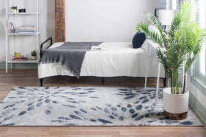 Gray 9' x 12' Sumter Rectangle Area Rug Contemporary Durable Easy Clean Carpet for Bedrooms, Living Areas, Dining, Office, Dorms for Sale at Rug Engine