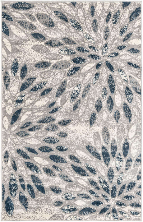 Gray 4' 1 x 6' 1 Sumter Rectangle Area Rug Contemporary Durable Easy Clean Carpet for Bedrooms, Living Areas, Dining, Office, Dorms for Sale at Rug Engine