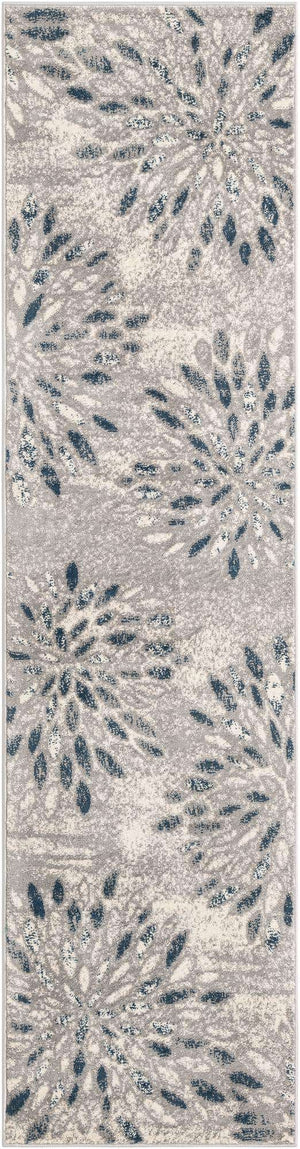 Gray 2' 7 x 10' Sumter Runner Area Rug Contemporary Durable Easy Clean Carpet for Bedrooms, Living Areas, Dining, Office, Dorms for Sale at Rug Engine