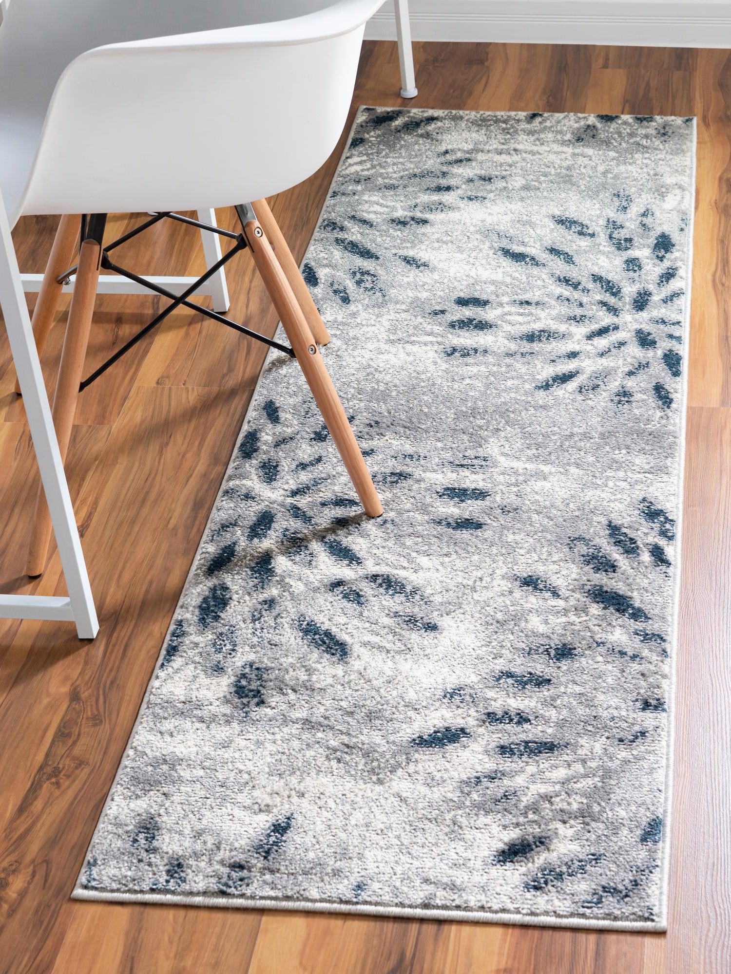 Gray 2' 6 x 13' 1 Sumter Runner Area Rug Contemporary Durable Easy Clean Carpet for Bedrooms, Living Areas, Dining, Office, Dorms for Sale at Rug Engine