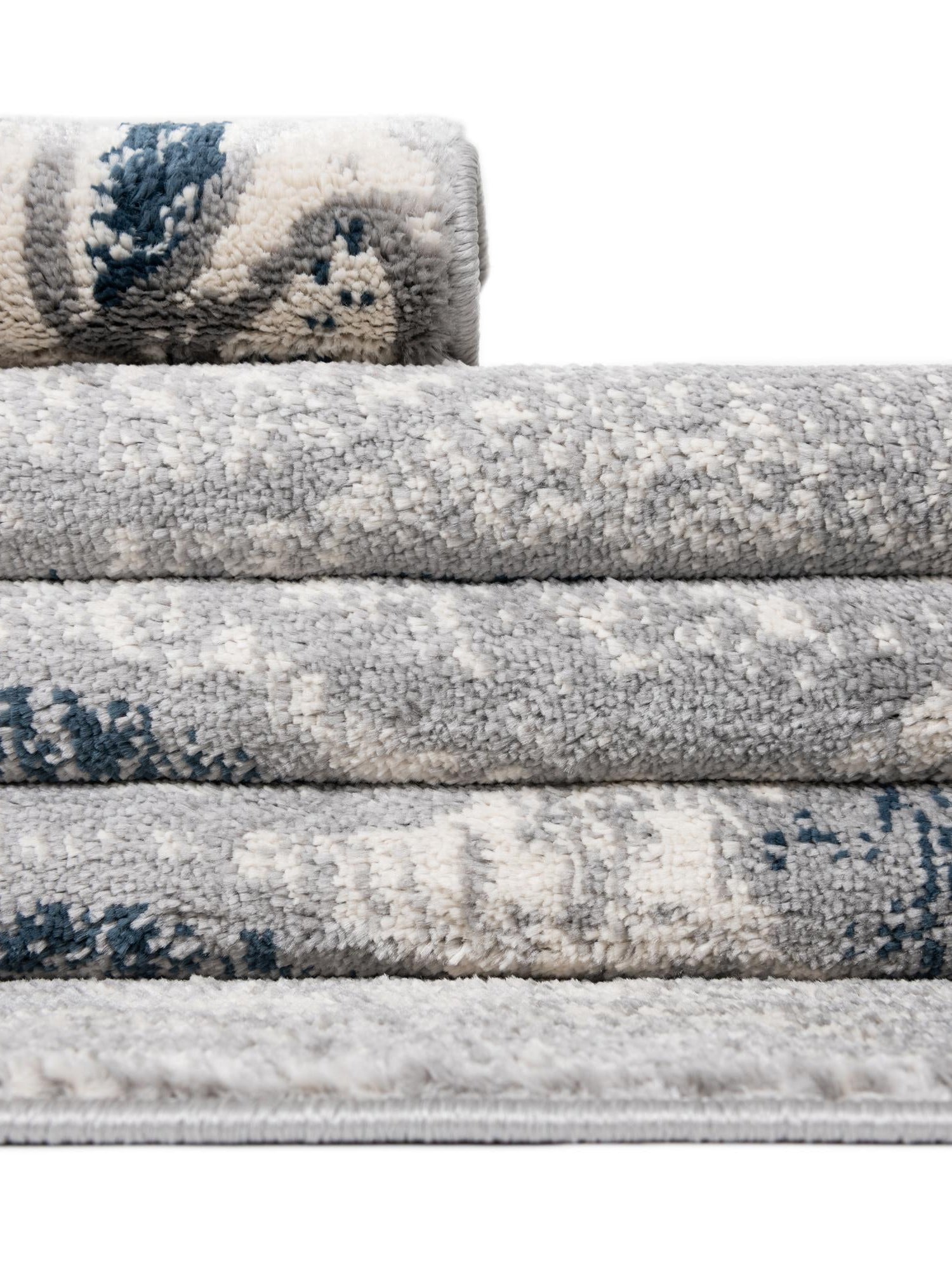 Gray 2' 6 x 19' 8 Sumter Runner Area Rug Contemporary Durable Easy Clean Carpet for Bedrooms, Living Areas, Dining, Office, Dorms for Sale at Rug Engine