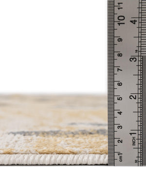 Yellow 9' x 12' Sumter Rectangle Area Rug Contemporary Durable Easy Clean Carpet for Bedrooms, Living Areas, Dining, Office, Dorms for Sale at Rug Engine