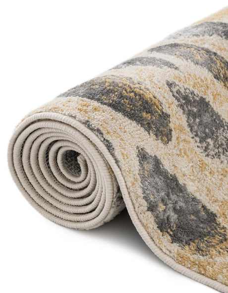Yellow 3' 3 x 5' 3 Sumter Rectangle Area Rug Contemporary Durable Easy Clean Carpet for Bedrooms, Living Areas, Dining, Office, Dorms for Sale at Rug Engine