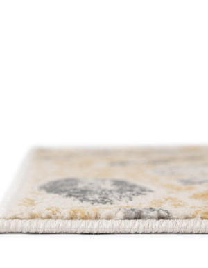 Yellow 2' x 6' 1 Sumter Runner Area Rug Contemporary Durable Easy Clean Carpet for Bedrooms, Living Areas, Dining, Office, Dorms for Sale at Rug Engine
