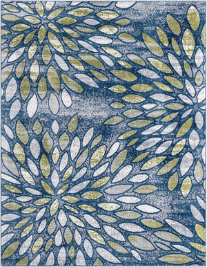 Navy Blue 8' x 10' Sumter Rectangle Area Rug Contemporary Durable Easy Clean Carpet for Bedrooms, Living Areas, Dining, Office, Dorms for Sale at Rug Engine