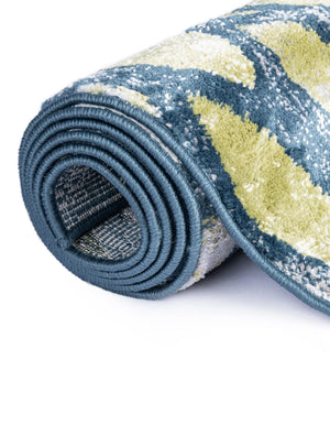 Navy Blue 5' 1 x 5' 1 Sumter Round Area Rug Contemporary Durable Easy Clean Carpet for Bedrooms, Living Areas, Dining, Office, Dorms for Sale at Rug Engine