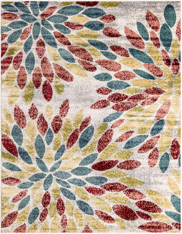 Multicolor 8' x 10' Sumter Rectangle Area Rug Contemporary Durable Easy Clean Carpet for Bedrooms, Living Areas, Dining, Office, Dorms for Sale at Rug Engine
