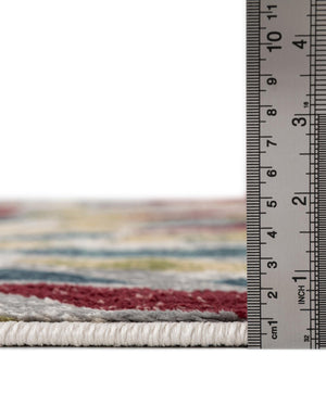Multicolor 8' x 10' Sumter Rectangle Area Rug Contemporary Durable Easy Clean Carpet for Bedrooms, Living Areas, Dining, Office, Dorms for Sale at Rug Engine