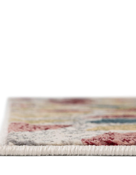 Multicolor 8' x 10' Sumter Rectangle Area Rug Contemporary Durable Easy Clean Carpet for Bedrooms, Living Areas, Dining, Office, Dorms for Sale at Rug Engine