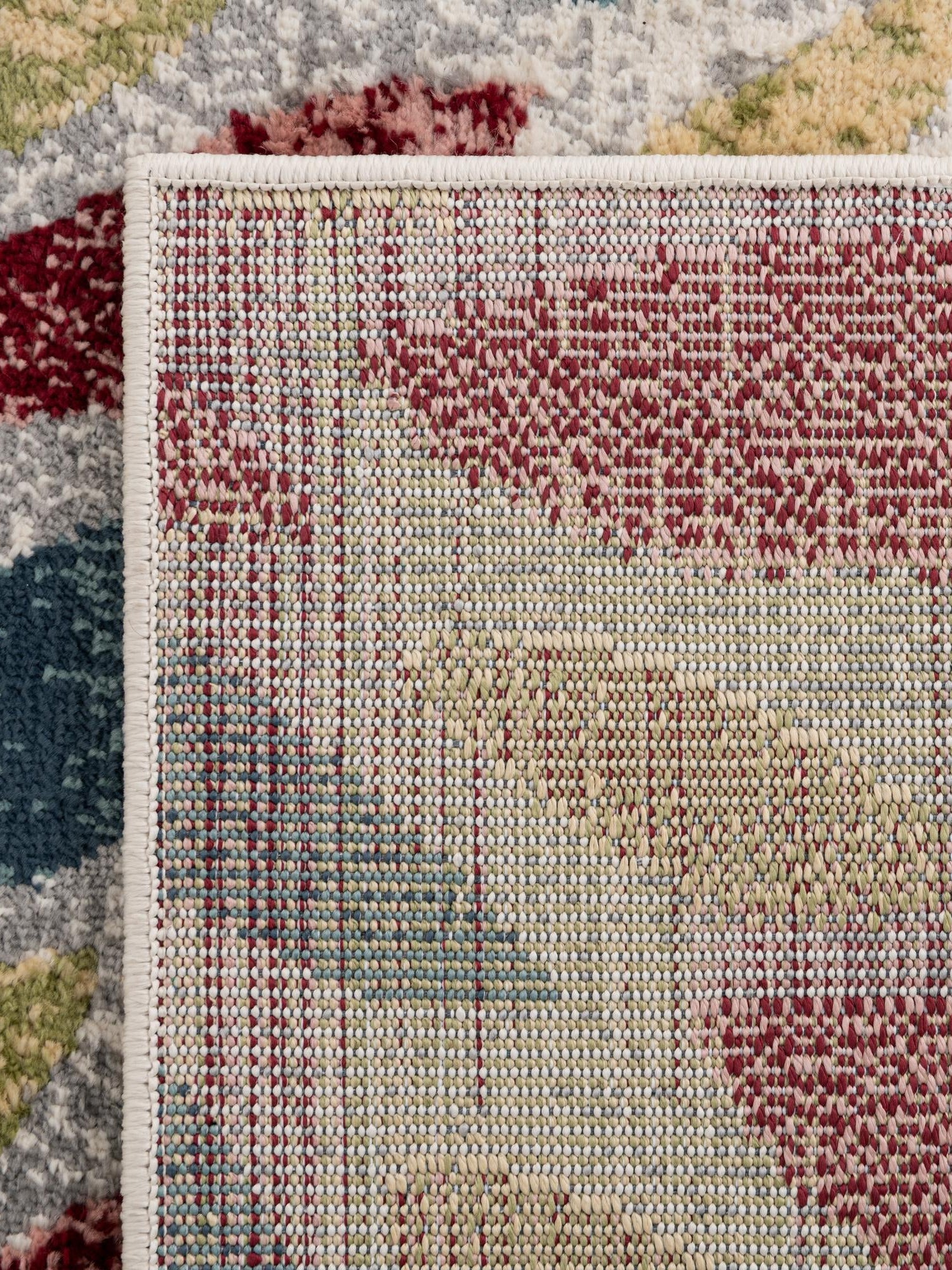 Multicolor 8' x 10' Sumter Rectangle Area Rug Contemporary Durable Easy Clean Carpet for Bedrooms, Living Areas, Dining, Office, Dorms for Sale at Rug Engine