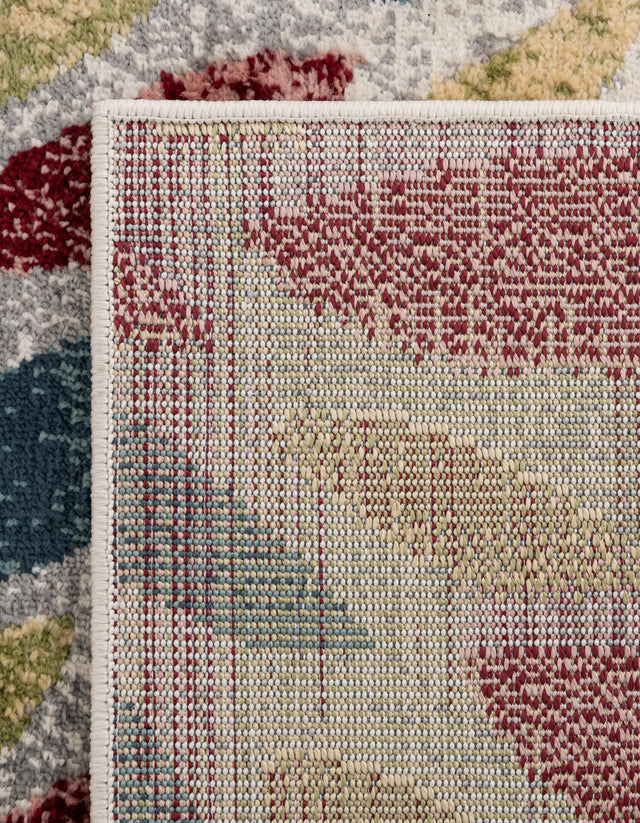 Multicolor 8' x 10' Sumter Rectangle Area Rug Contemporary Durable Easy Clean Carpet for Bedrooms, Living Areas, Dining, Office, Dorms for Sale at Rug Engine
