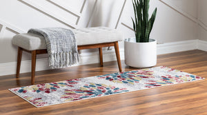 Multicolor 2' x 6' 1 Sumter Runner Area Rug Contemporary Durable Easy Clean Carpet for Bedrooms, Living Areas, Dining, Office, Dorms for Sale at Rug Engine