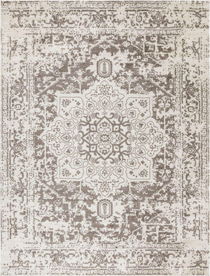 White 10' x 13' 1 Richmond Rectangle Area Rug Vintage Distressed Look Traditional Design Carpet for Unique Home Interior Design for Sale at Rug Engine