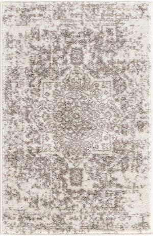 White 2' x 3' 1 Richmond Rectangle Area Rug Vintage Distressed Look Traditional Design Carpet for Unique Home Interior Design for Sale at Rug Engine