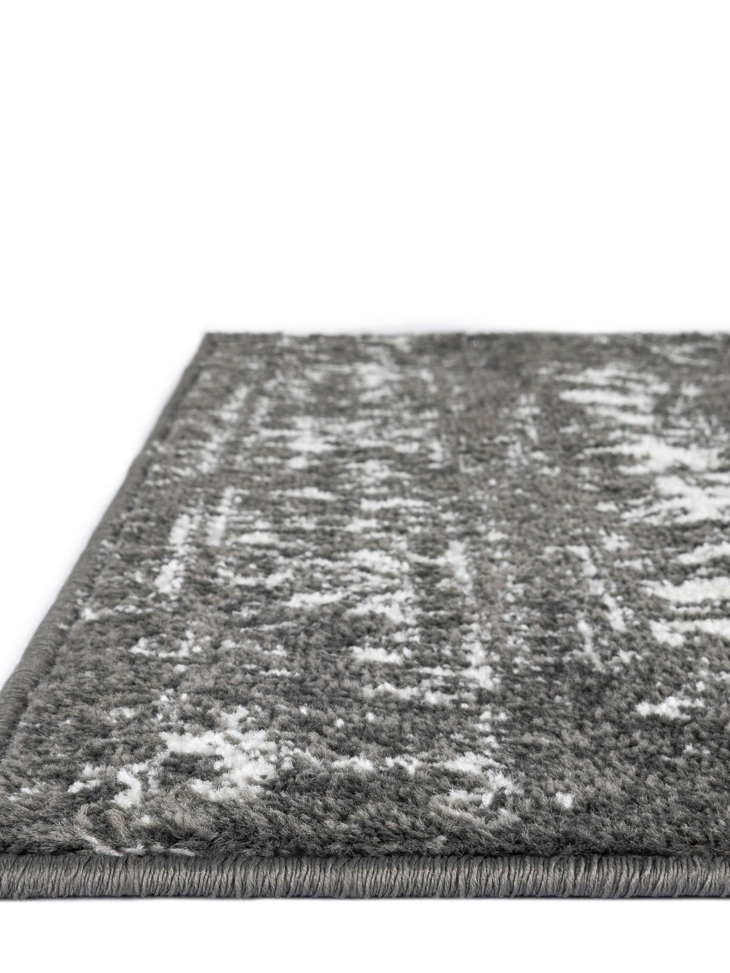 Dark Gray 4' 1 x 6' 1 Richmond Rectangle Area Rug Vintage Distressed Look Traditional Design Carpet for Unique Home Interior Design for Sale at Rug Engine