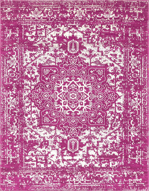 Purple 7' 10 x 10' Richmond Rectangle Area Rug Vintage Distressed Look Traditional Design Carpet for Unique Home Interior Design for Sale at Rug Engine
