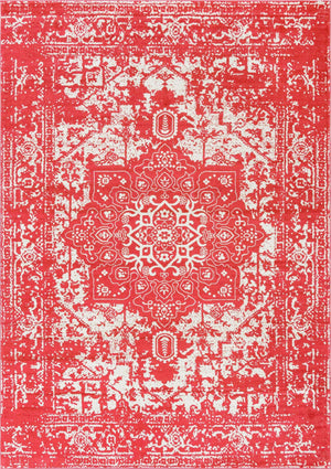 Pink 10' x 14' 1 Richmond Rectangle Area Rug Vintage Distressed Look Traditional Design Carpet for Unique Home Interior Design for Sale at Rug Engine