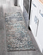 Gray 2' 7 x 12' Richmond Runner Area Rug Vintage Distressed Look Traditional Design Carpet for Unique Home Interior Design for Sale at Rug Engine