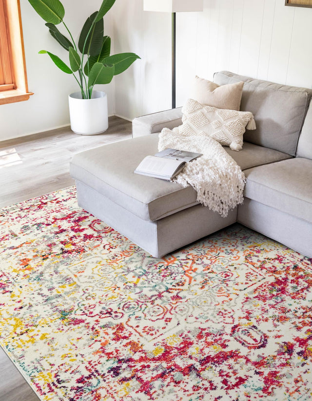 Light Multicolor 10' x 13' 1 Richmond Rectangle Area Rug Vintage Distressed Look Traditional Design Carpet for Unique Home Interior Design for Sale at Rug Engine