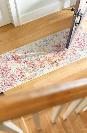 Light Multicolor 2' x 5' 1 Richmond Runner Area Rug Vintage Distressed Look Traditional Design Carpet for Unique Home Interior Design for Sale at Rug Engine