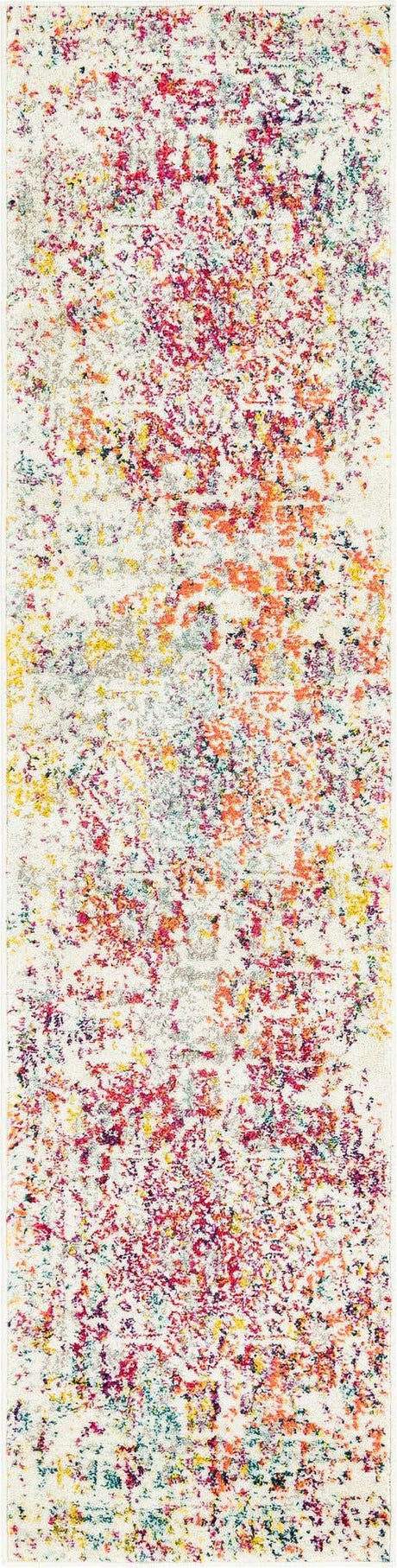 Light Multicolor 2' x 8' Richmond Runner Area Rug Vintage Distressed Look Traditional Design Carpet for Unique Home Interior Design for Sale at Rug Engine