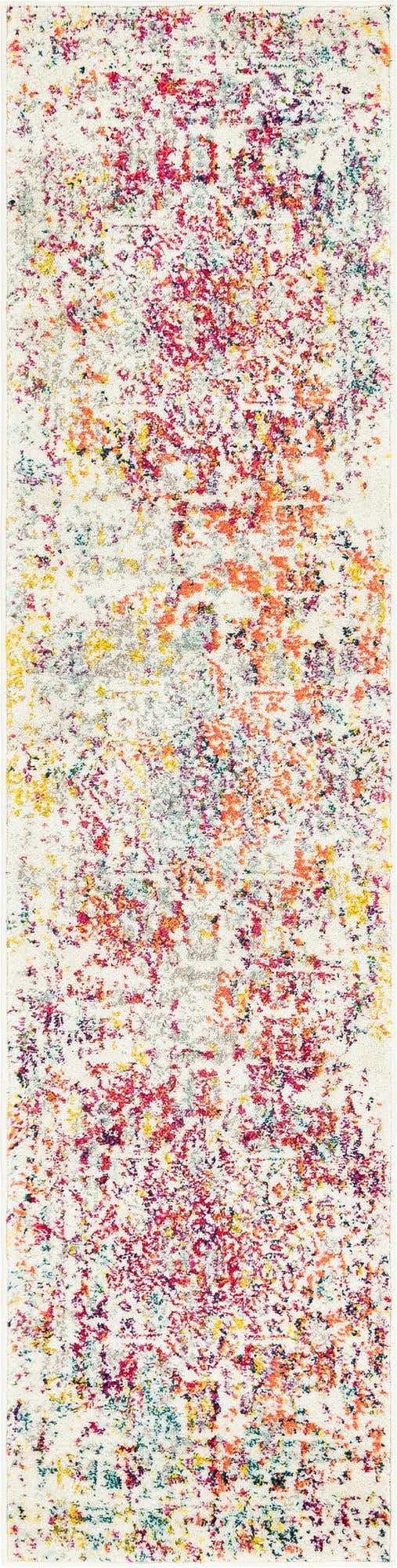Light Multicolor 2' x 8' Richmond Runner Area Rug Vintage Distressed Look Traditional Design Carpet for Unique Home Interior Design for Sale at Rug Engine