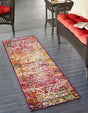 Multicolor 2' x 5' 1 Richmond Runner Area Rug Vintage Distressed Look Traditional Design Carpet for Unique Home Interior Design for Sale at Rug Engine