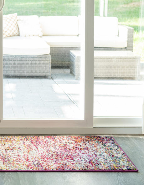 Multicolor 2' 7 x 11' Richmond Runner Area Rug Vintage Distressed Look Traditional Design Carpet for Unique Home Interior Design for Sale at Rug Engine