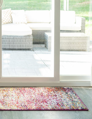 Multicolor 2' x 5' 1 Richmond Runner Area Rug Vintage Distressed Look Traditional Design Carpet for Unique Home Interior Design for Sale at Rug Engine