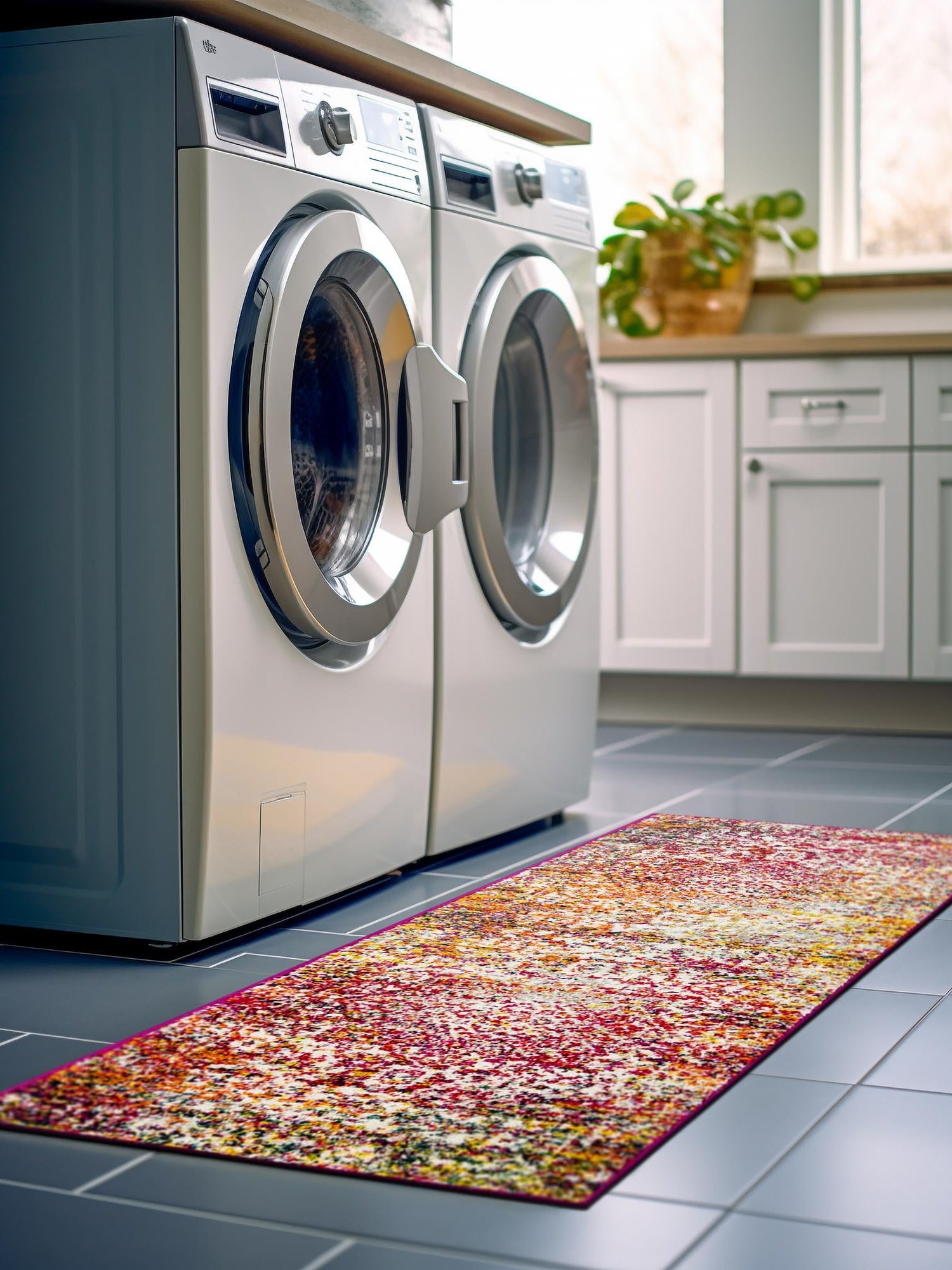 Multicolor 2' x 5' 1 Richmond Runner Area Rug Vintage Distressed Look Traditional Design Carpet for Unique Home Interior Design for Sale at Rug Engine
