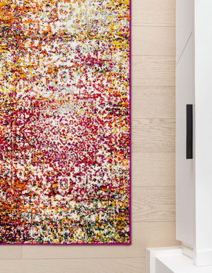 Multicolor 2' 7 x 12' Richmond Runner Area Rug Vintage Distressed Look Traditional Design Carpet for Unique Home Interior Design for Sale at Rug Engine