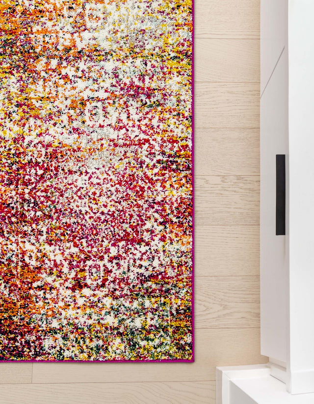 Multicolor 2' 7 x 12' Richmond Runner Area Rug Vintage Distressed Look Traditional Design Carpet for Unique Home Interior Design for Sale at Rug Engine