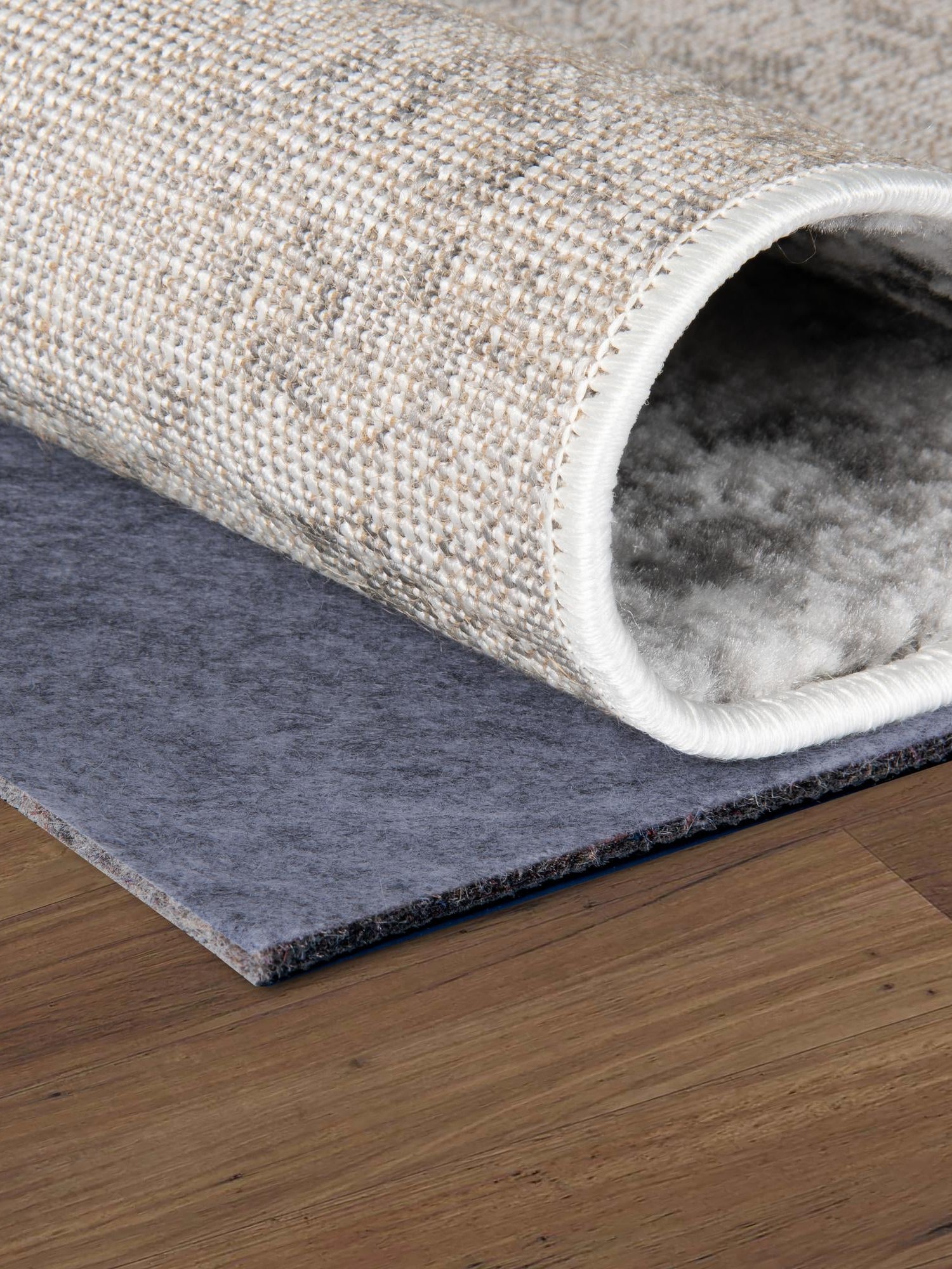 3' x 5' 1 Luxe Oval Area Rug Pad Floor Protection Pad for Under Rugs & Carpet - OVAL SHAPE Sound Dampening Underlayment Cushion for Sale at Rug Engine