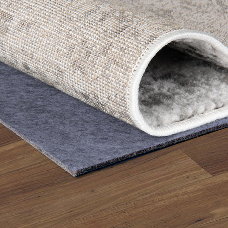 4' x 4' 1 Luxe Octagon Area Rug Pad Floor Protection Pad for Under Rugs & Carpet - OCTAGON SHAPE Sound Dampening Underlayment Cushion for Sale at Rug Engine