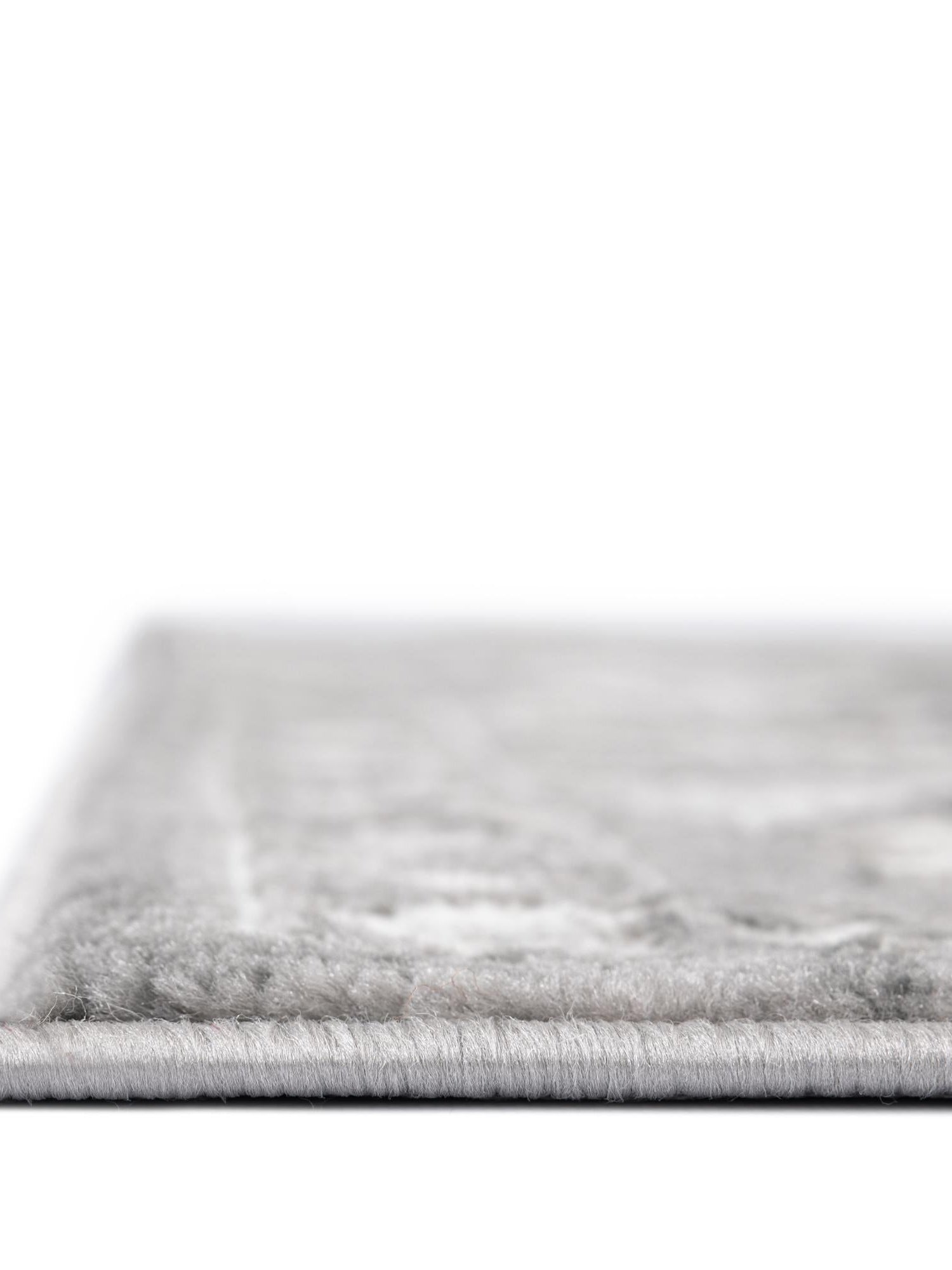 Gray 9' x 12' Boston Rectangle Area Rug 55% Polypropylene & 45% Polyester Easy Clean Traditional Classical Carpet for Contemporary Living Dining Room Office Space for Sale at Rug Engine