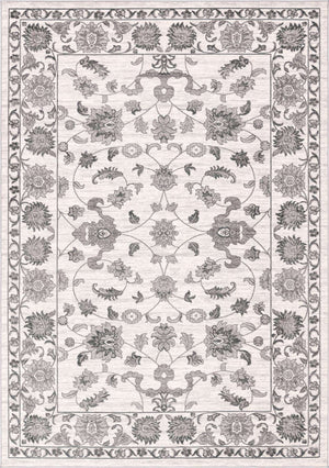white Gray 9' 10 x 14' 1 Boston Rectangle Area Rug 55% Polypropylene & 45% Polyester Easy Clean Traditional Classical Carpet for Contemporary Living Dining Room Office Space for Sale at Rug Engine