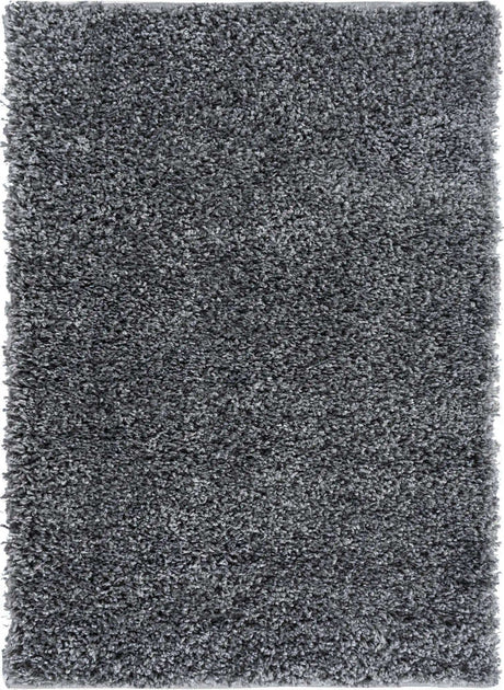 Pebble Gray 2' x 2' 11 Soft Solid Shag Rectangle Area Rug Thick Soft Touch Fluffy & Plush Shaggy Pile