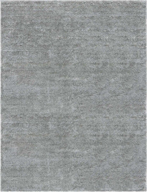 Cloud Gray 9' 10 x 13' 1 Soft Solid Shag Rectangle Area Rug Thick Soft Touch Fluffy & Plush Shaggy Pile