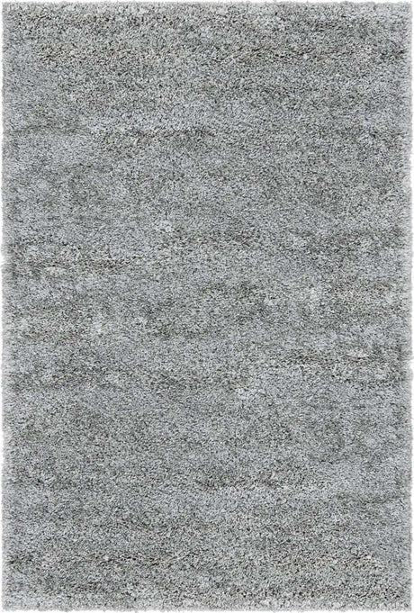 Cloud Gray 2' x 3' 1 Soft Solid Shag Rectangle Area Rug Thick Soft Touch Fluffy & Plush Shaggy Pile