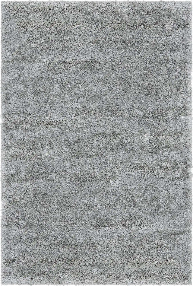 Cloud Gray 2' x 3' 1 Soft Solid Shag Rectangle Area Rug Thick Soft Touch Fluffy & Plush Shaggy Pile