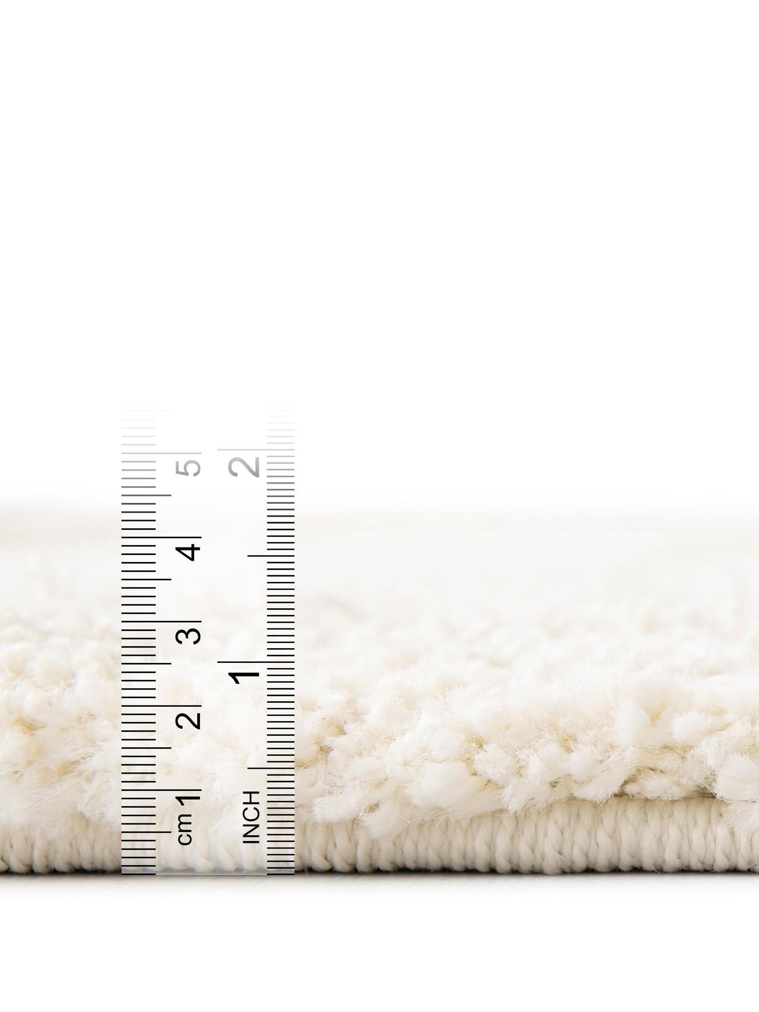 White 2' x 6' 1 Soft Solid Shag Runner Area Rug Thick Soft Touch Fluffy & Plush Shaggy Pile 100% Polypropylene Minimalist Carpet for Modern Home Interiors for Sale at Rug Engine