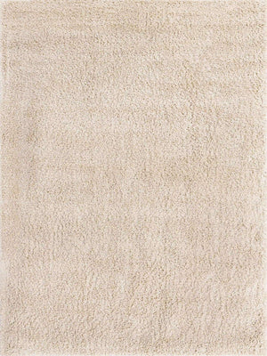 Oatmeal Beige 9' x 12' Soft Solid Shag Rectangle Area Rug Thick Soft Touch Fluffy & Plush Shaggy Pile