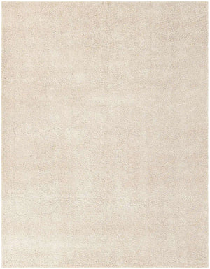 Oatmeal Beige 7' 10 x 10' Soft Solid Shag Rectangle Area Rug Thick Soft Touch Fluffy & Plush Shaggy Pile
